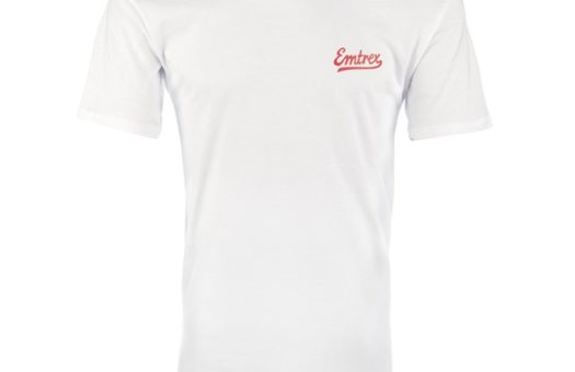 E T-shirt - White & Red