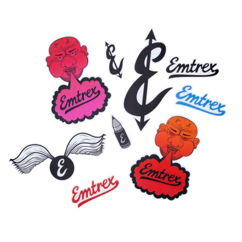 Emtrex Assorted Sticker Pack