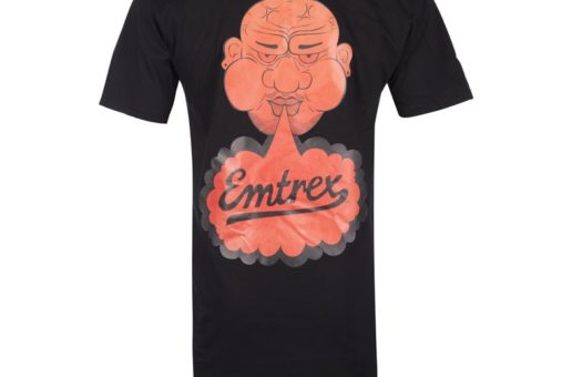 Smoke T-shirt - Black & Red