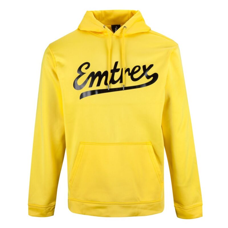 Emtrex Winter Hoodie BMX Sports Hoodie Yellow 1