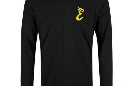Crown Long-sleeve - Black & Yellow
