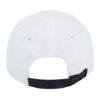 Emtrex Curve Peak Adjustable Cap White Suede & Metal Badge 5