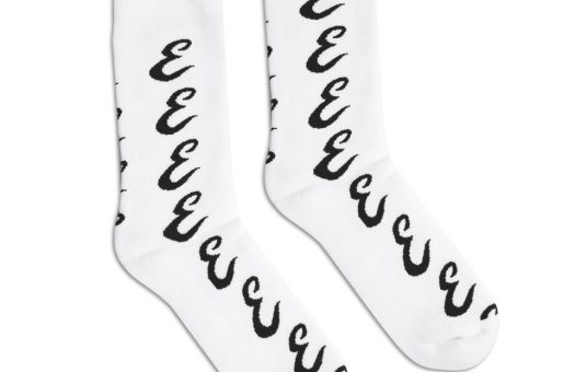 E Socks - White & Black