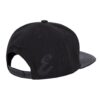 Emtrex Snapback Black PU Leather & Canvas 4