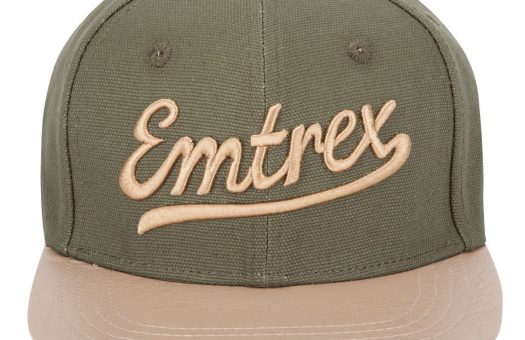 Snapback Cap - Green & Tan