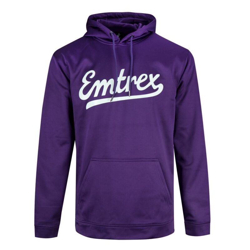 Emtrex Winter Hoodie BMX Sports Hoodie Purple 1