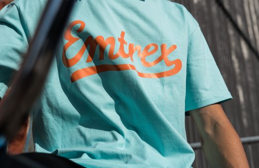 Heavyweight T-Shirt - Teal/Orange