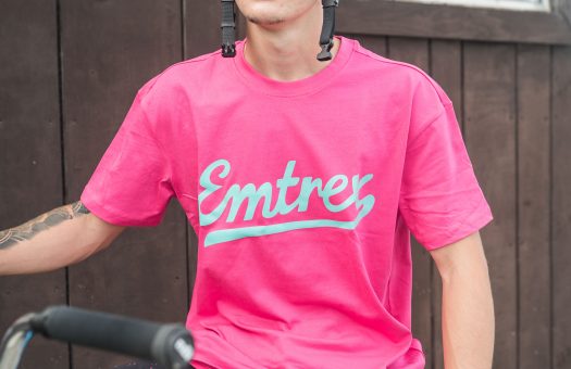 Heavyweight T-Shirt - Pink/Teal