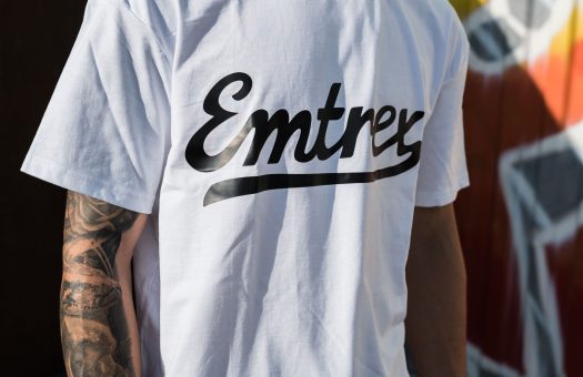 Heavyweight T-Shirt - White/Black