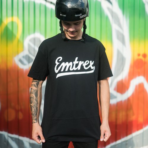 Heavyweight T-Shirt - Black/White